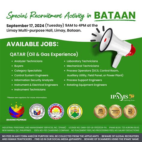 peso bataan job hiring